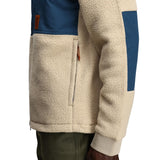 Chaqueta Topo Designs Summit Rise Oatmeal / Pond Blue, detalle