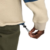 Chaqueta Topo Designs Summit Rise Oatmeal / Pond Blue, detalle