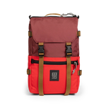 Mochila Topo Designs Rover Pack Classic Maroon / Salsa, vista frontal