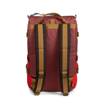 Mochila Topo Designs Rover Pack Classic Maroon / Salsa, vista trasera