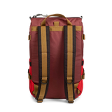 Mochila Topo Designs Rover Pack Classic Maroon / Salsa, vista trasera