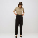 Pantalones YERSE Deia Tencel Negro