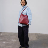 Bolso Mochila ÖLEND Elio Vegan Leather Cherry Red