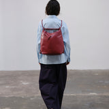 Bolso Mochila ÖLEND Elio Vegan Leather Cherry Red