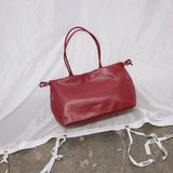 Bolso ÖLEND Milos Vegan Leather Cherry Red