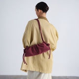 Bolso ÖLEND Dumpling Suede Cherry Red