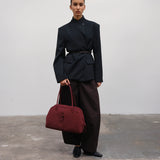 Bolso ÖLEND Brooklyn Suede - Cherry Red