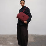 Bolso ÖLEND Brooklyn Suede - Cherry Red