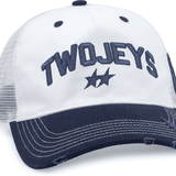 Gorra TWO JEYS Icon Trucker Blanco