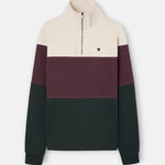 Sudadera SILBON Media Cremallera Bloques Verde - foto oficial 5