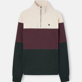 Sudadera SILBON Media Cremallera Bloques Verde - foto oficial 5