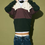 Sudadera SILBON Media Cremallera Bloques Verde - foto oficial 7