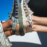 Sandalias KEEN Uneek All Gender Leather Henrik Vibskov Sneaker Green Spring