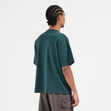 Camiseta LAST RESORT AB Little AB Flatlock Dark Teal