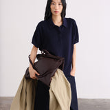 Bolso ÖLEND Folded Bag Dark Chocolate