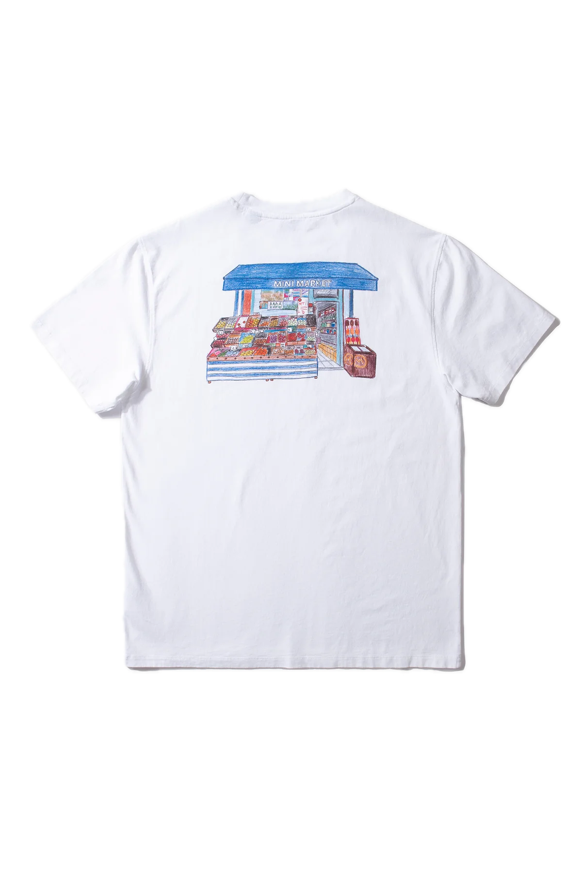 Edmmond Studios Mini Market Weißes T-Shirt