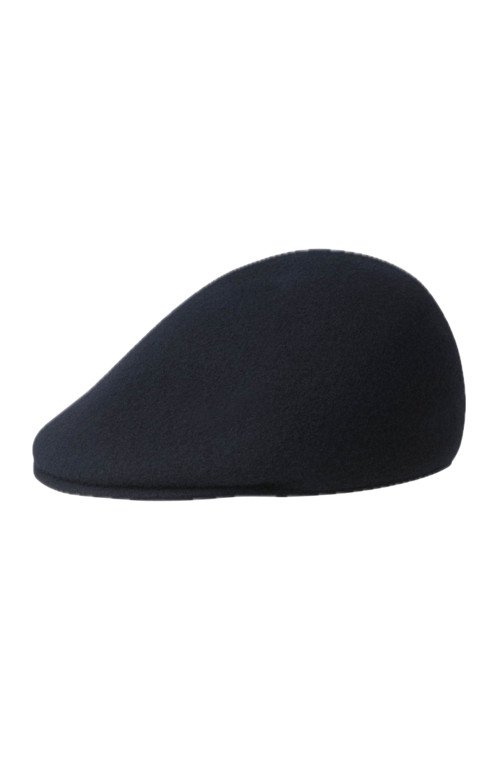 Kangol Seamless Wool 507 Schwarze Mütze