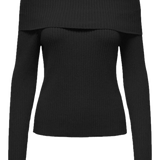 Jersey ONLY Katia Off Shoulder Black