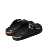 GENUINS Hawaii Alpaca Black Sandal