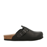 Zuecos GENUINS Riva Oiled Leather Black