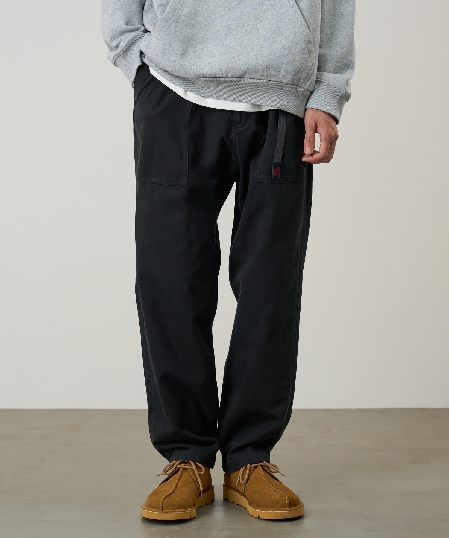 Pantalón GRAMICCI Loose Tapered Ridge Pants Black - vista oficial 3