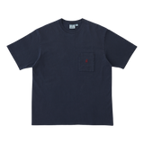 GRAMICCI One Point Marineblaues T-Shirt