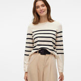Jersey VERO MODA Saba Birch Black