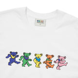 Camiseta THISISNEVERTHAT™ Grateful Dead Dancing Bears White