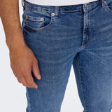 Vaqueros ONLY & SONS Loom Slim Medium Blue