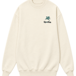 Sudadera GOODIES Premium Hummus Crewneck Puff Print color hummus - flat frontal
