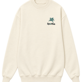Sudadera GOODIES Premium Hummus Crewneck Puff Print color hummus - flat frontal