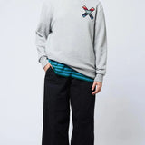 BLUE BANANA Crew Classic Gray Sweatshirt 