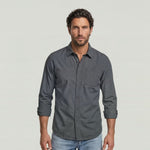 Camisa G-STAR RAW Bristum 2.0 Slim Dark Legion Blue - imagen oficial 1