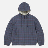 Cortavientos THISISNEVERTHAT x GRAMICCI Washed Wind Jacket Navy Plaid