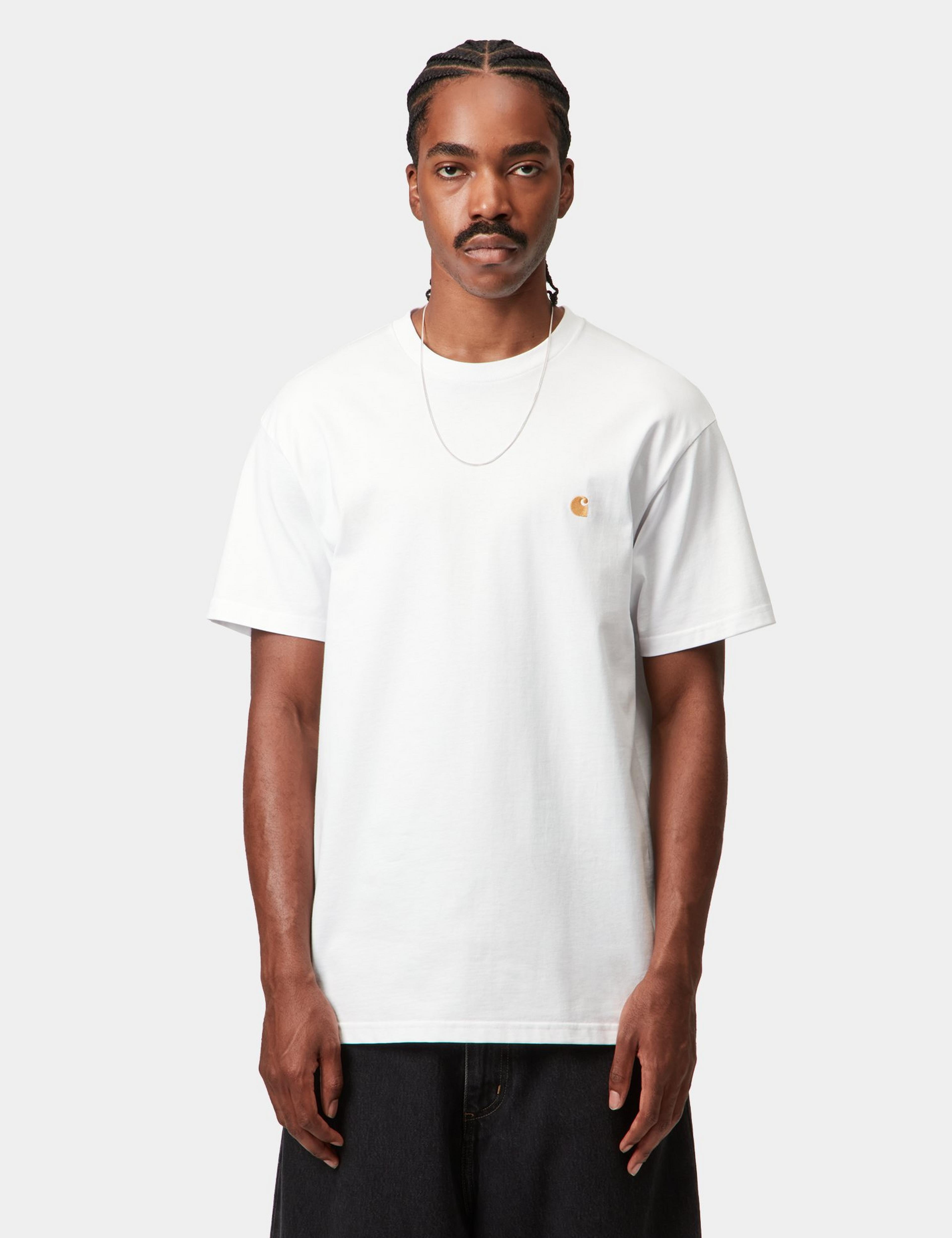 Camiseta CARHARTT WIP Chase White / Gold