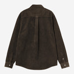 Camisa CARHARTT WIP L/S Madison Cord Tobacco, vista trasera