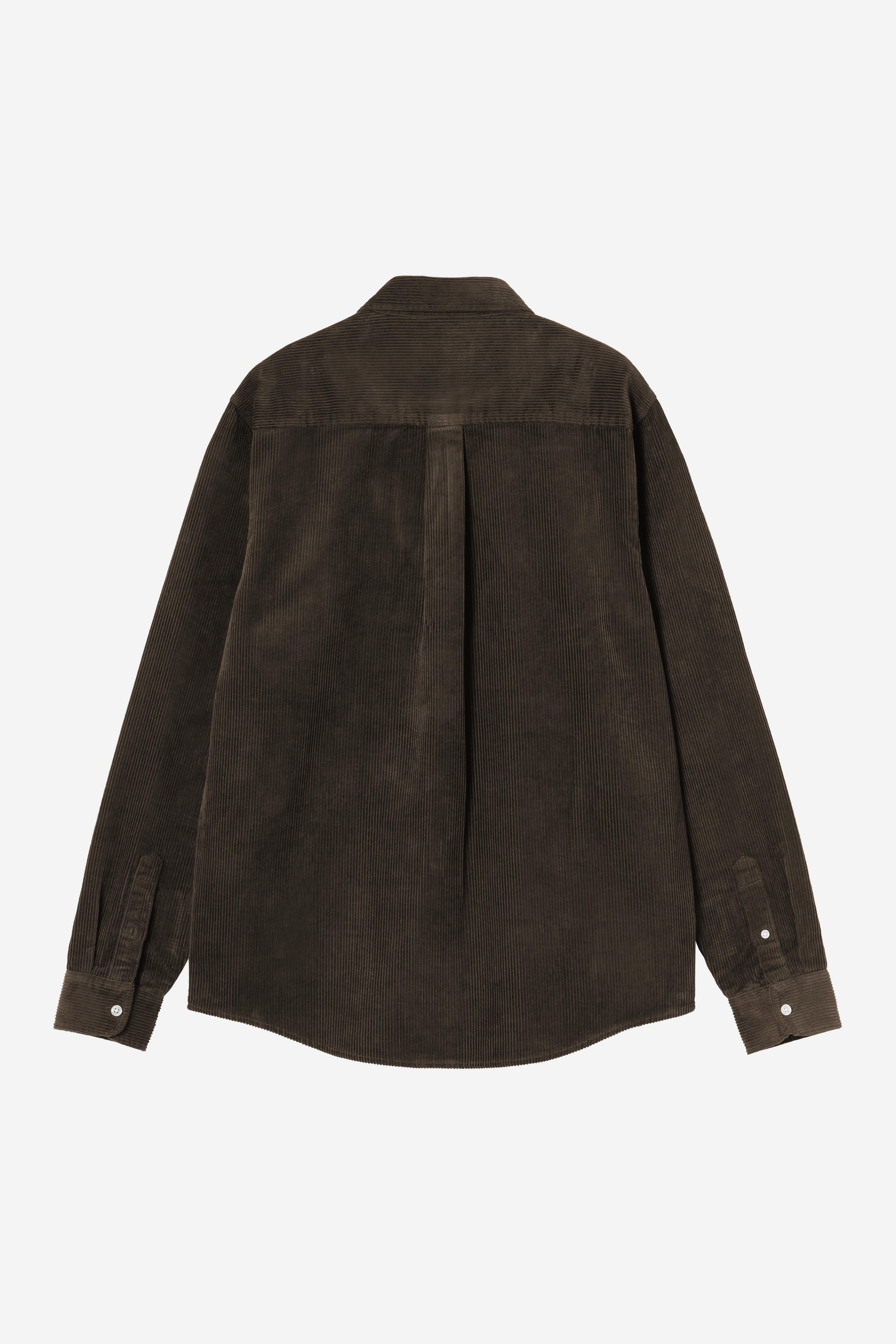Camisa CARHARTT WIP L/S Madison Cord Tobacco, vista trasera