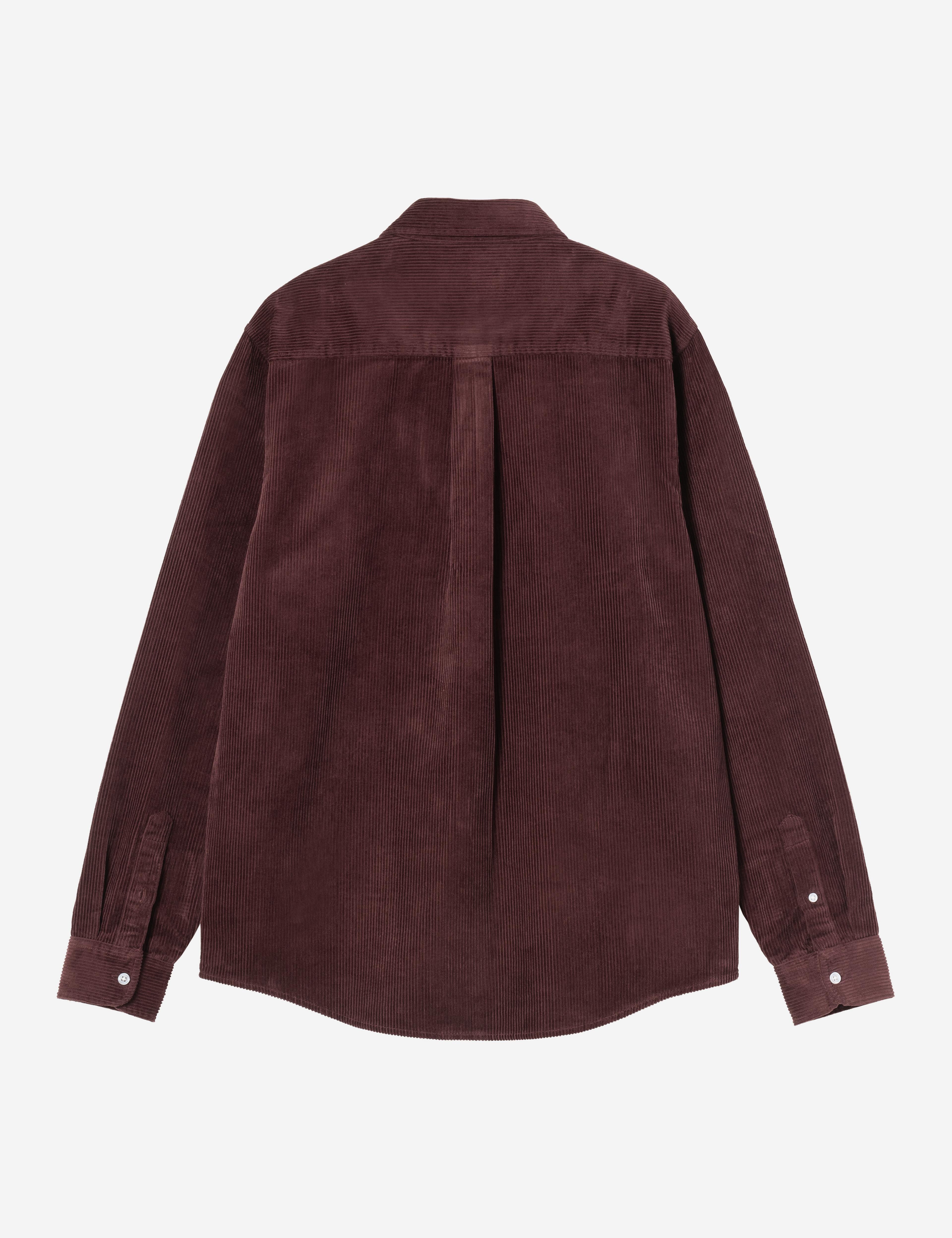 Camisa CARHARTT WIP L/S Madison Cord Amarone, vista trasera