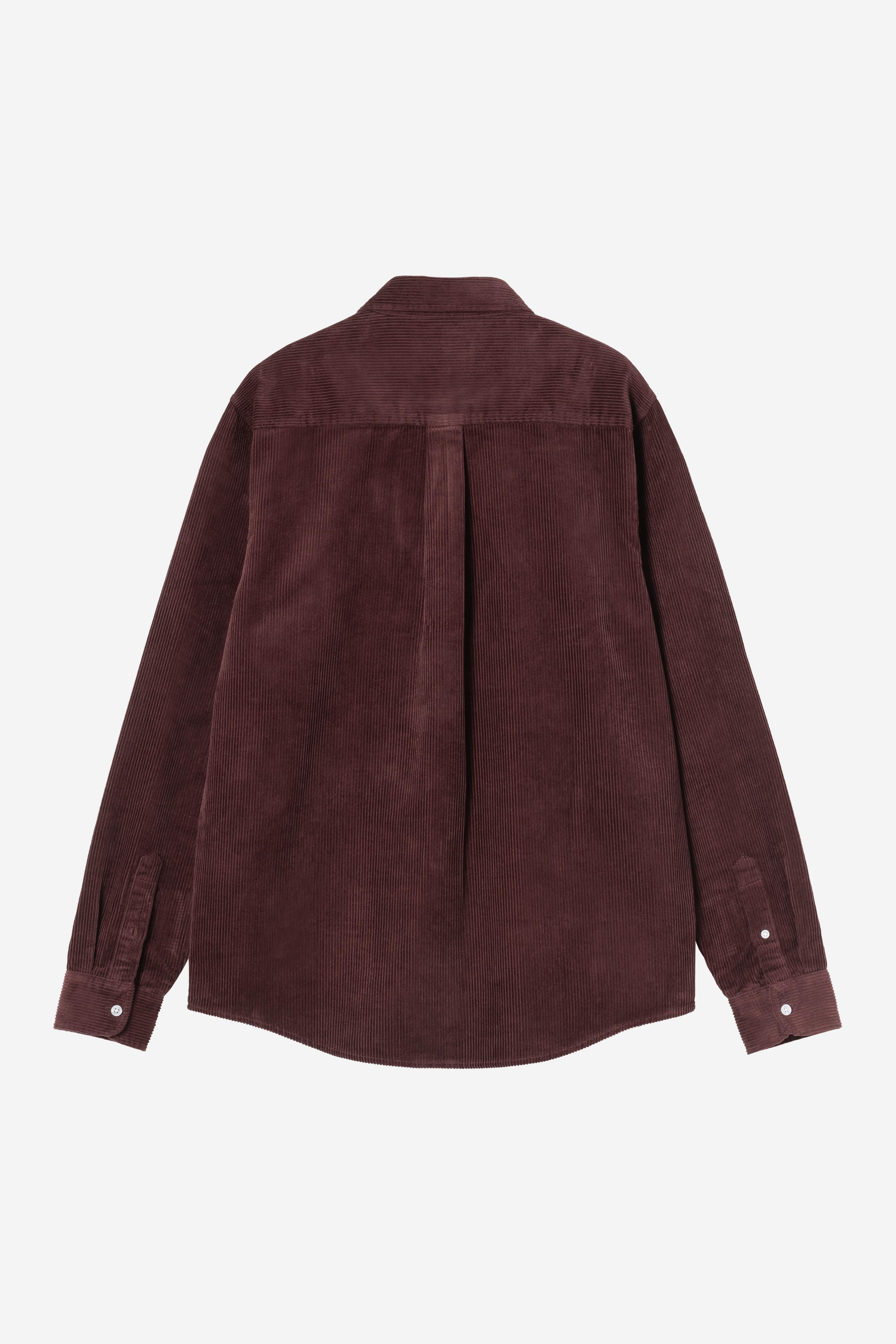 Camisa CARHARTT WIP L/S Madison Cord Amarone, vista trasera