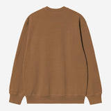 Sudadera CARHARTT WIP Carhartt Hamilton Brown / Black, vista trasera