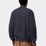 CARHARTT Sweatshirt Dark Navy / Dark Scarab
