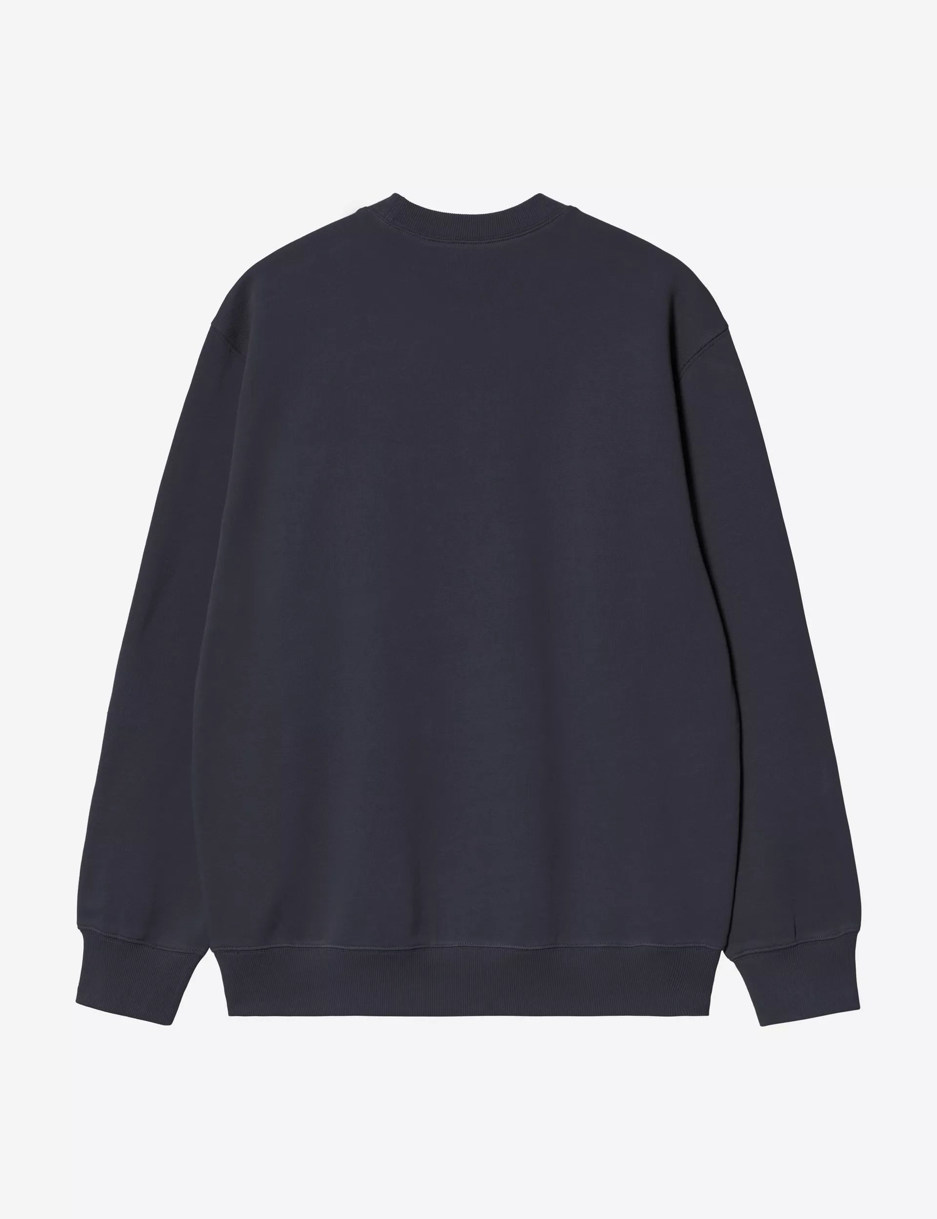 CARHARTT Sweatshirt Dark Navy / Dark Scarab
