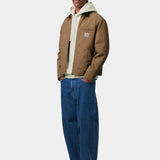 Chaqueta CARHARTT WIP Detroit Jacket (Summer) Hamilton Brown / Tobacco, Rinsed