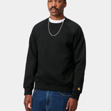 Sudadera CARHARTT WIP Chase Black Gold