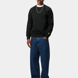 Sudadera CARHARTT WIP Chase Black Gold