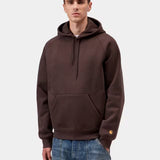 CARHARTT Hooded Chase Sweatshirt Palisander / Gold