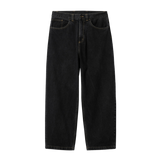 Pantalón CARHARTT WIP Brandon Black Stone Washed