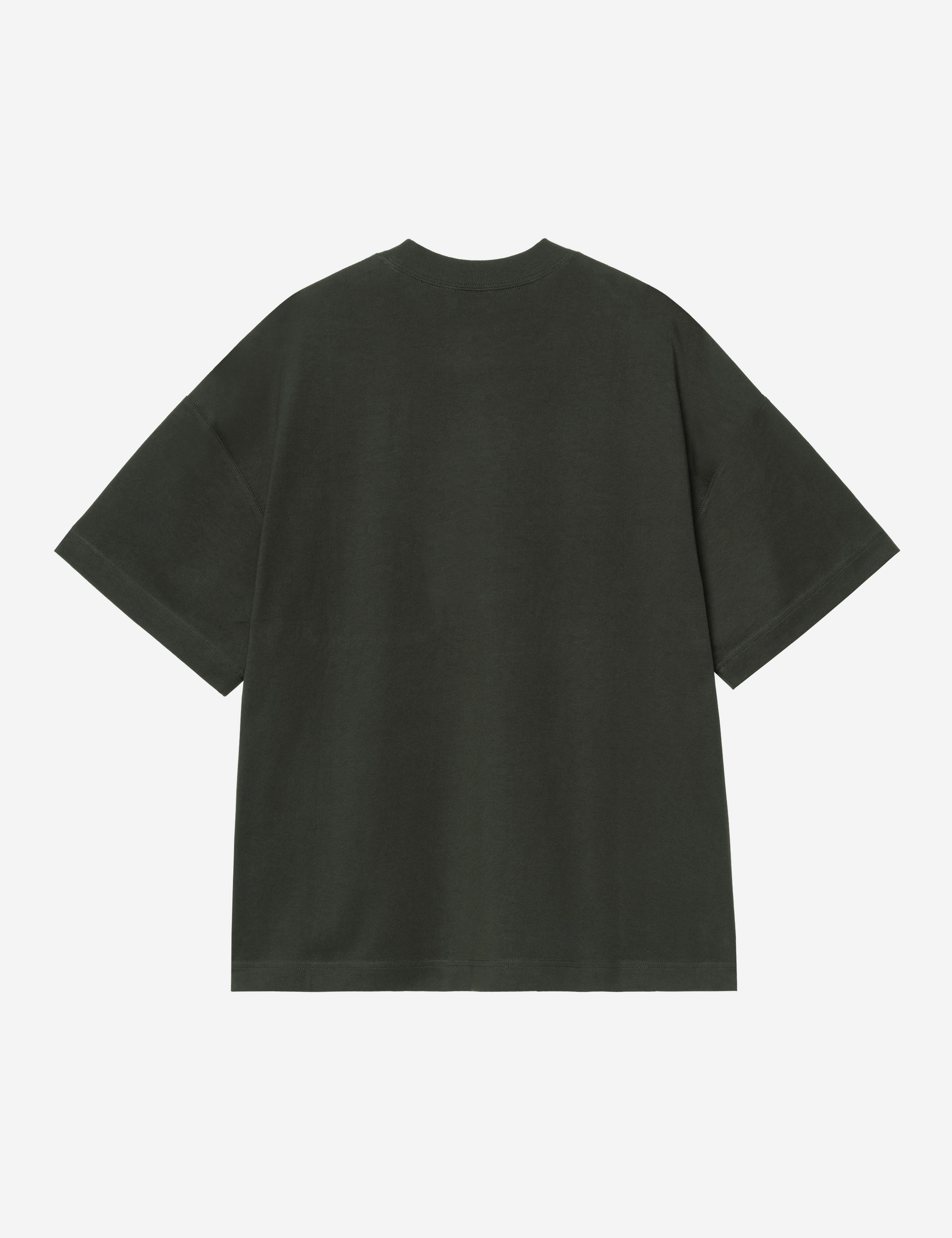 Camiseta CARHARTT WIP S/S Work Pocket Raven, vista trasera
