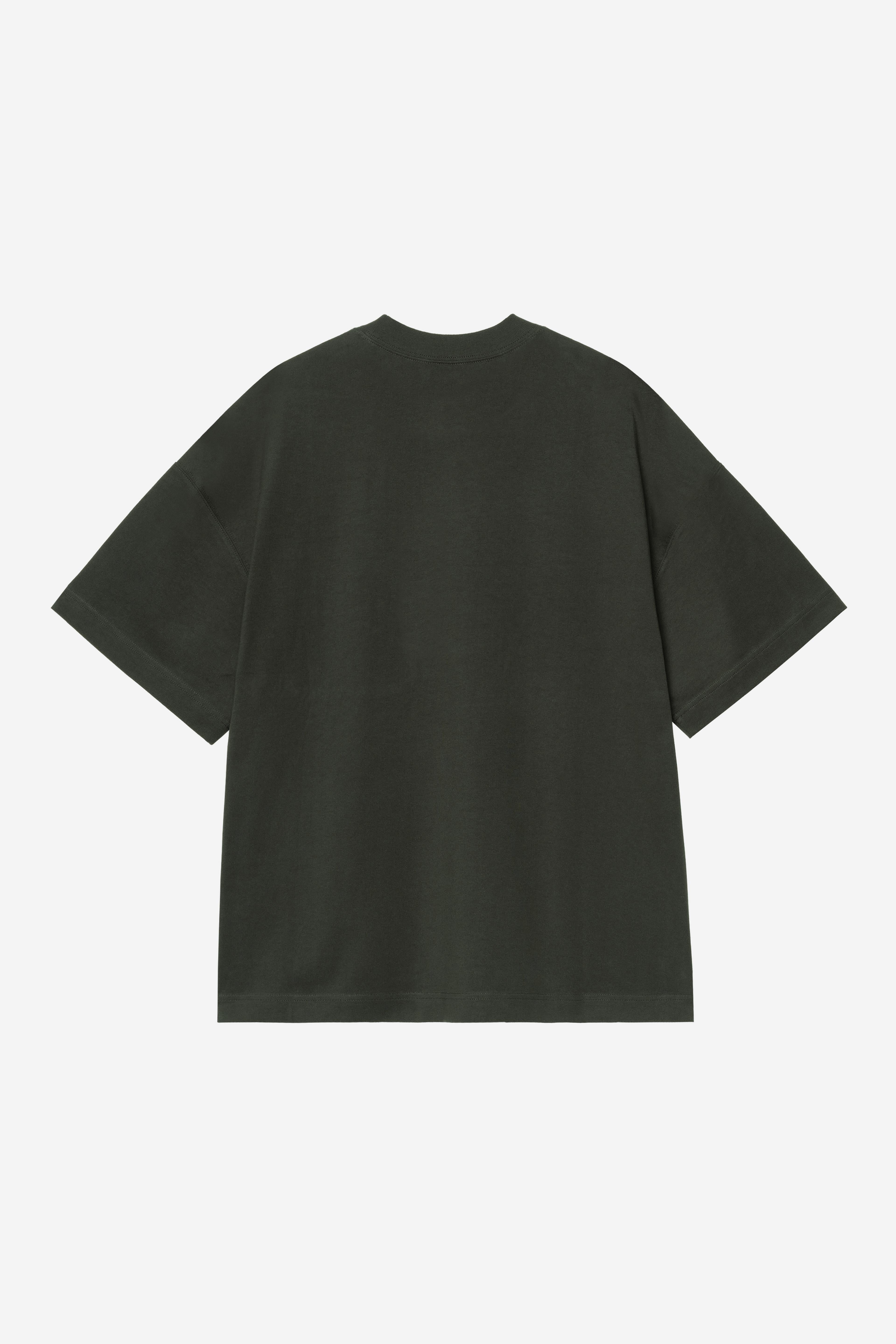 Camiseta CARHARTT WIP S/S Work Pocket Raven, vista trasera