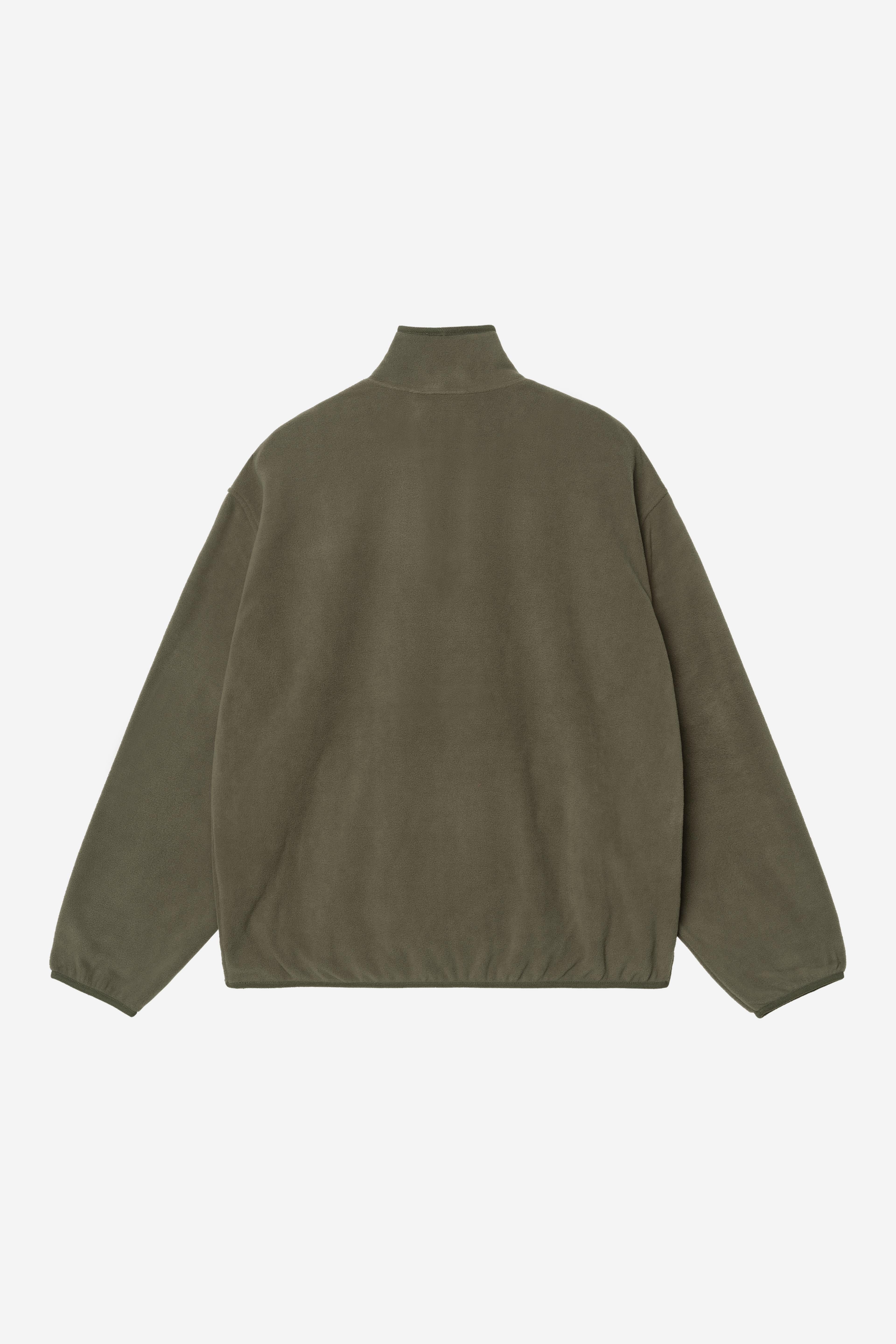 Sudadera CARHARTT WIP Edmore Half Zip Cypress / Black, vista trasera